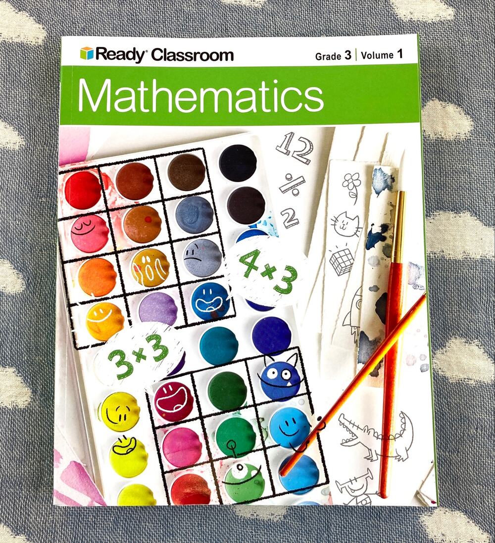 Ready Classroom Math Grade 3 Vol 1 Book + Guides 2019‑2020 ISBN 9781495780363